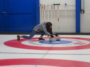 Yara beim Curlen ECO Treuhand